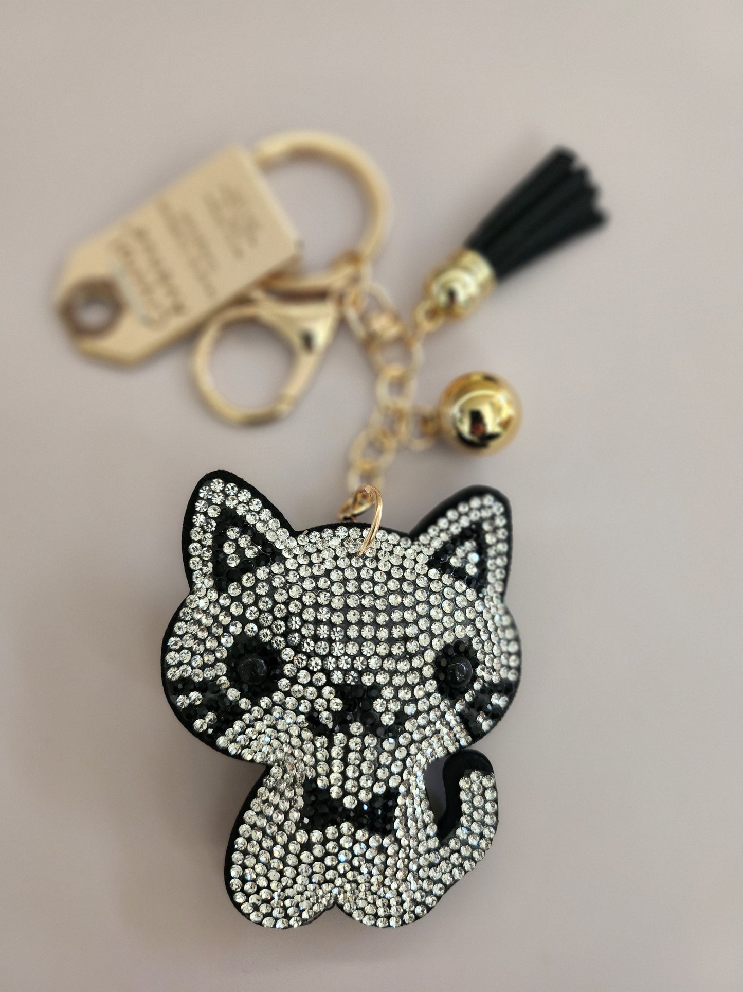 Key Chain - Cute Black Cat 블랙캣 키체인,키링