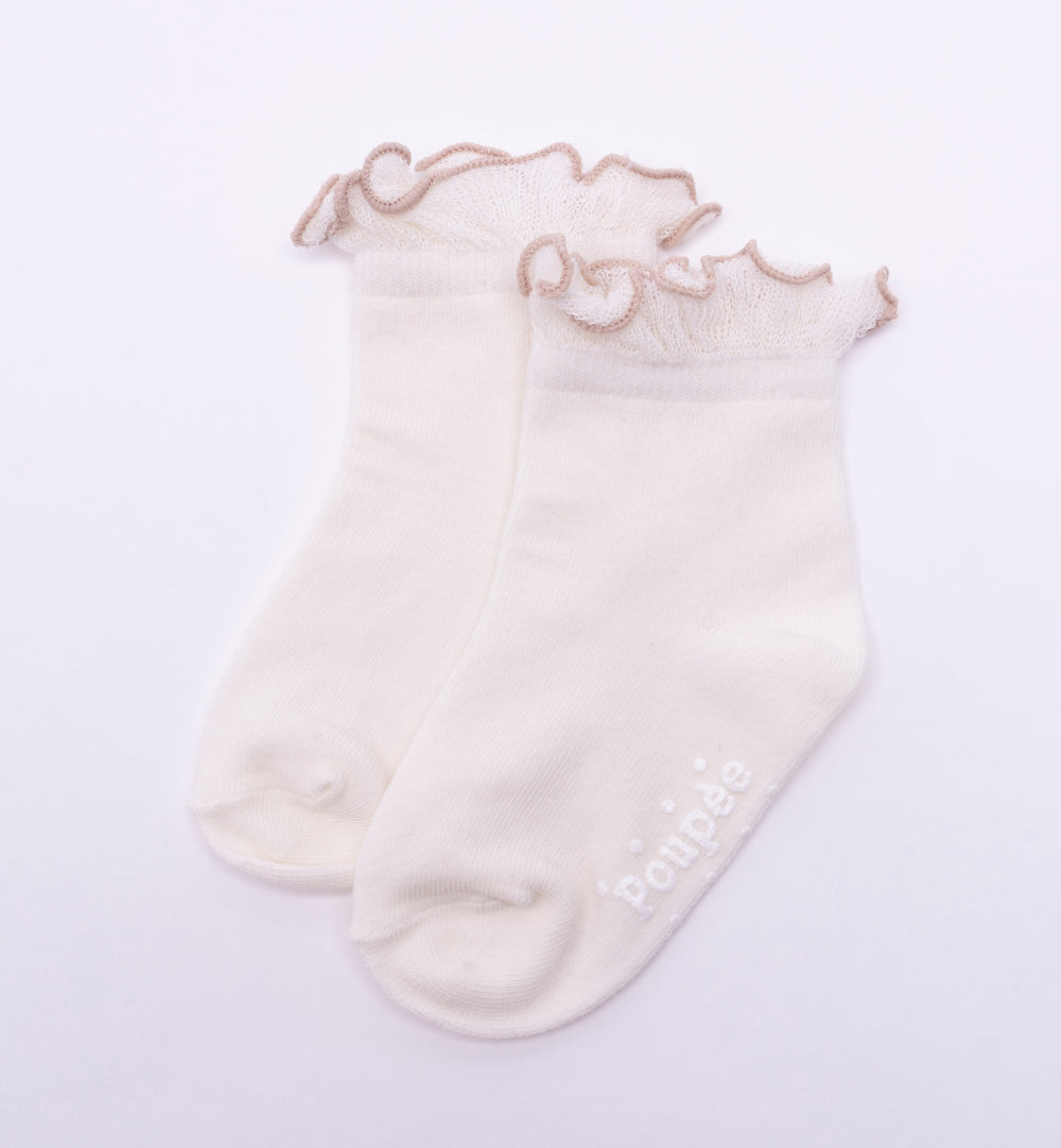 Girls Socks 4 Pack / 여아 프릴 양말 4종 세트