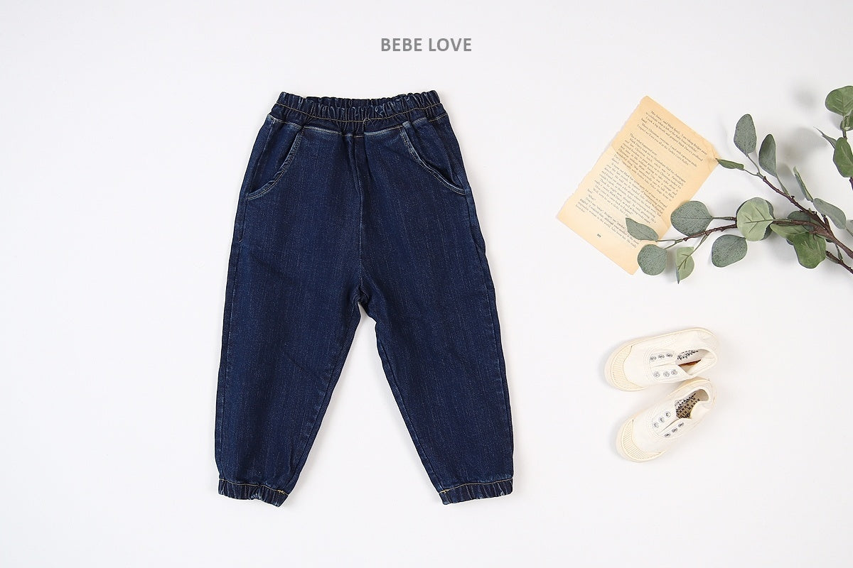 Boy Jeans / 데일리 조거 데님팬츠