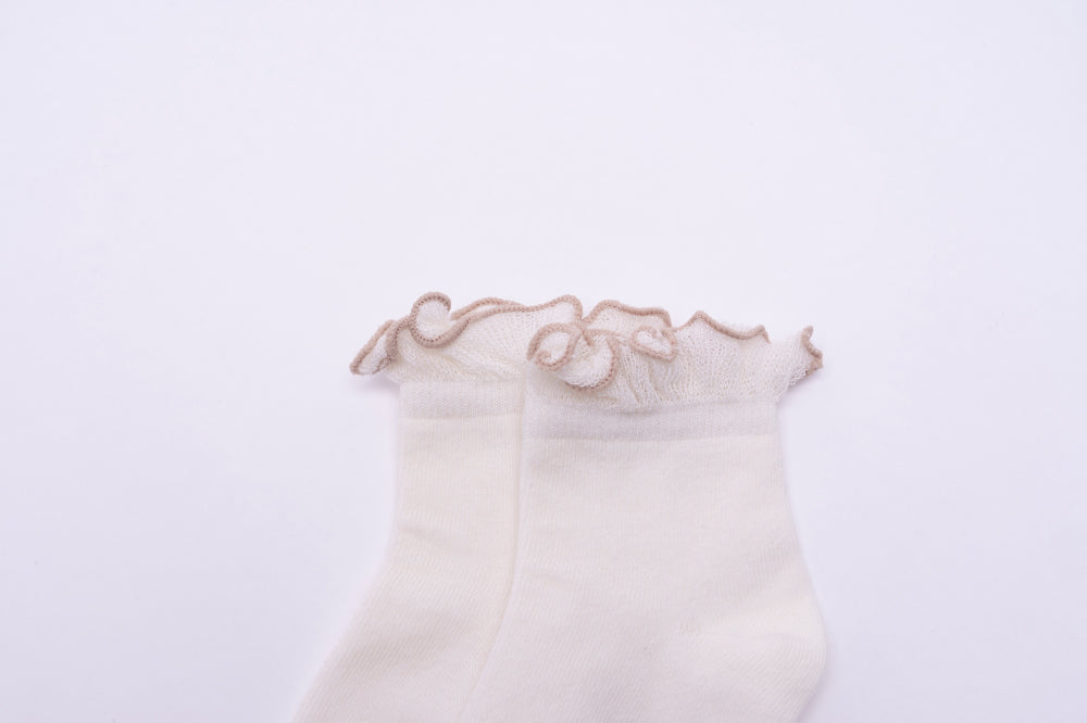 Girls Socks 4 Pack / 여아 프릴 양말 4종 세트