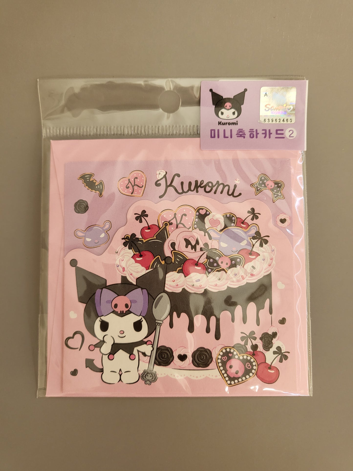 Cute Mini Card 9 SET / 미니축하카드 9종 세트 (1.66/ea)