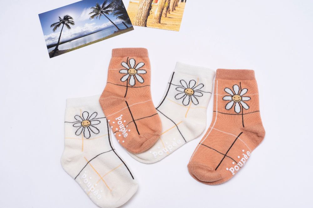 Girls Socks 5 pack / 여아 유아동 한국산 양말 5종 세트 / 데이지