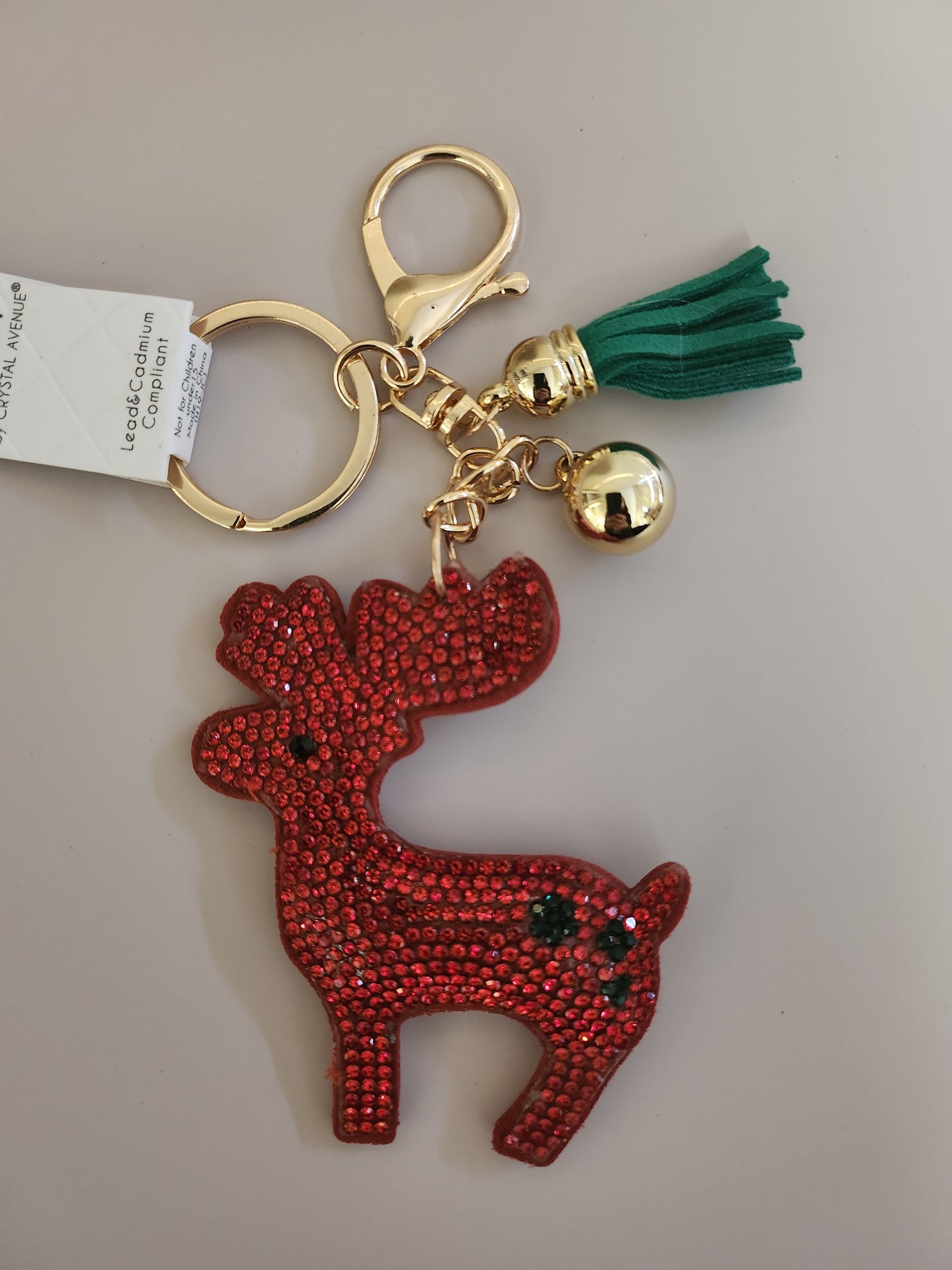 Key Chain - Red Deer 🦌 / 키체인, 키링 - 루돌프,크리스마스
